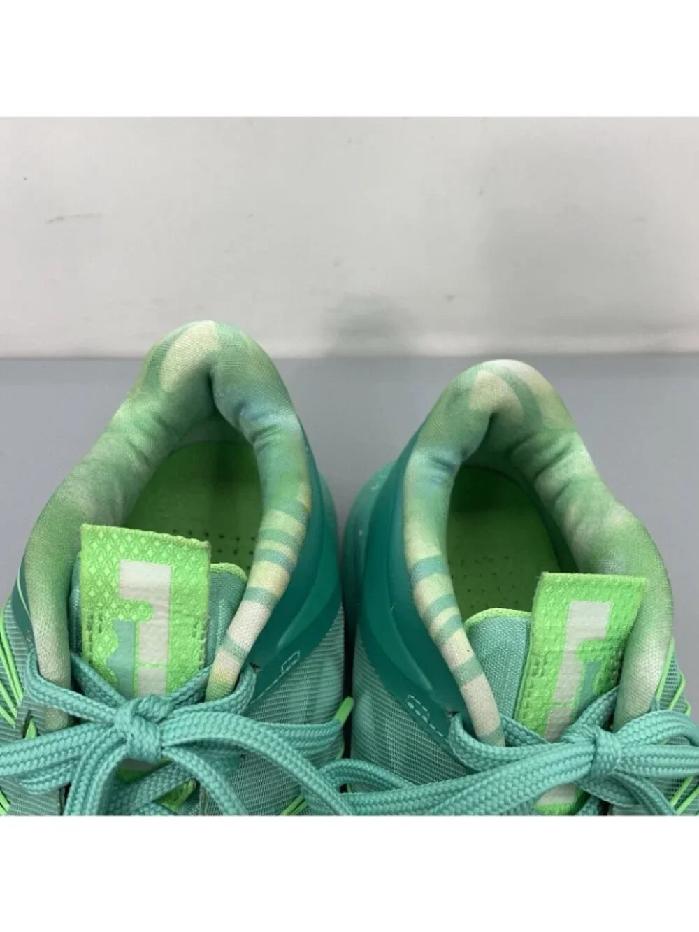 Nike Air Max LeBron 10 Low‎ Easter Sneakers Shoes Basketball Green Mens 11.5